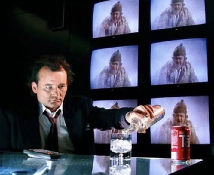 scrooged vodka and tab